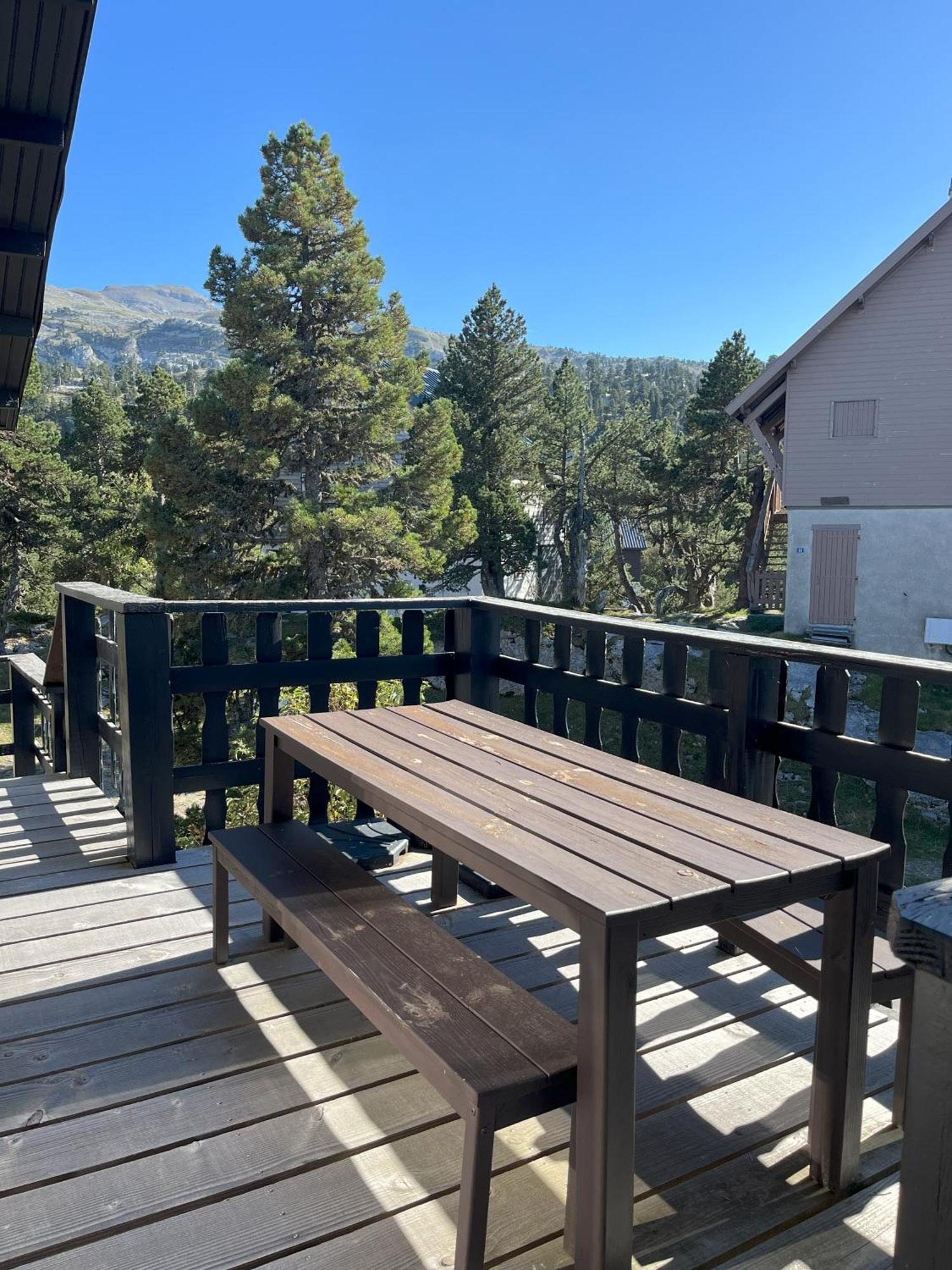 Chalet Des Myrtilles - Chalet Cosy Avec Vue Arette Kültér fotó