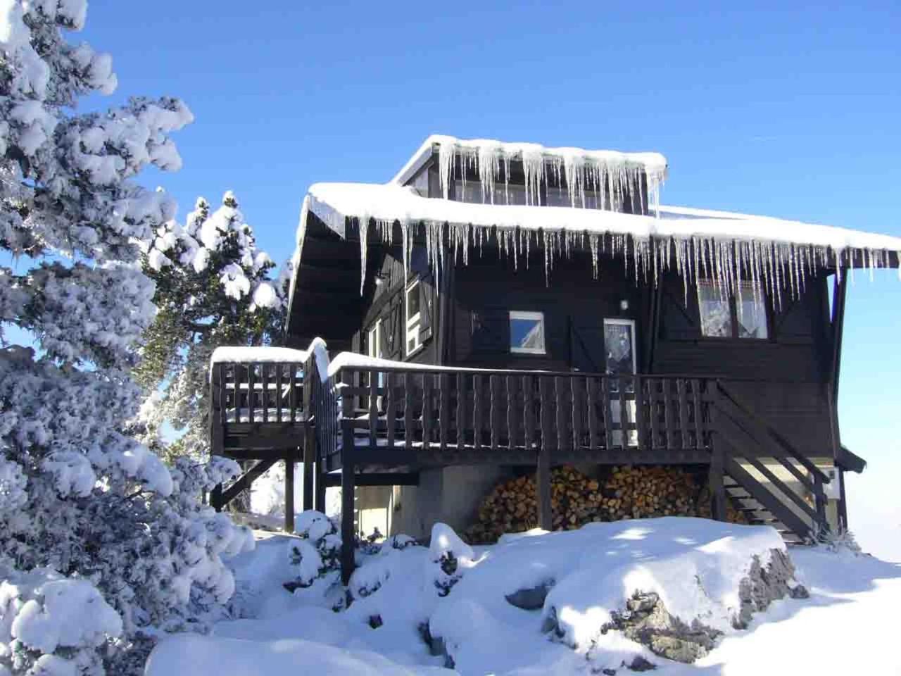 Chalet Des Myrtilles - Chalet Cosy Avec Vue Arette Kültér fotó
